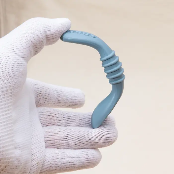 Ensemble cuillère et fourchette pour bébé, cuillère collante en Silicone de qualité alimentaire, cou