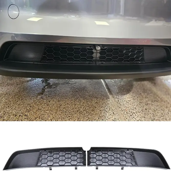 Grille de protection avant en maille pour Tesla New Model Y Juniper 2026 2025, accessoires, protège 