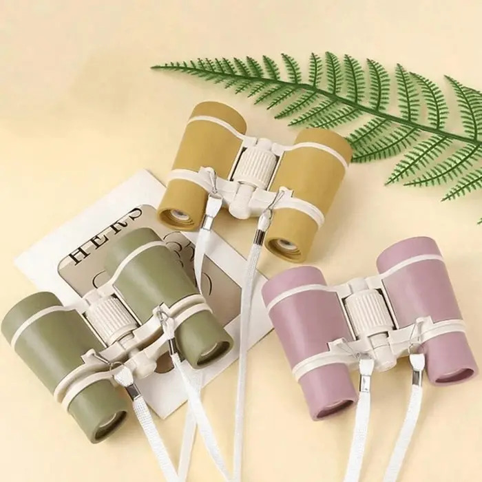 Jumelles jungle loupe grossissement portable enfants antichoc télescope anniversaire randonnée cadeau camping