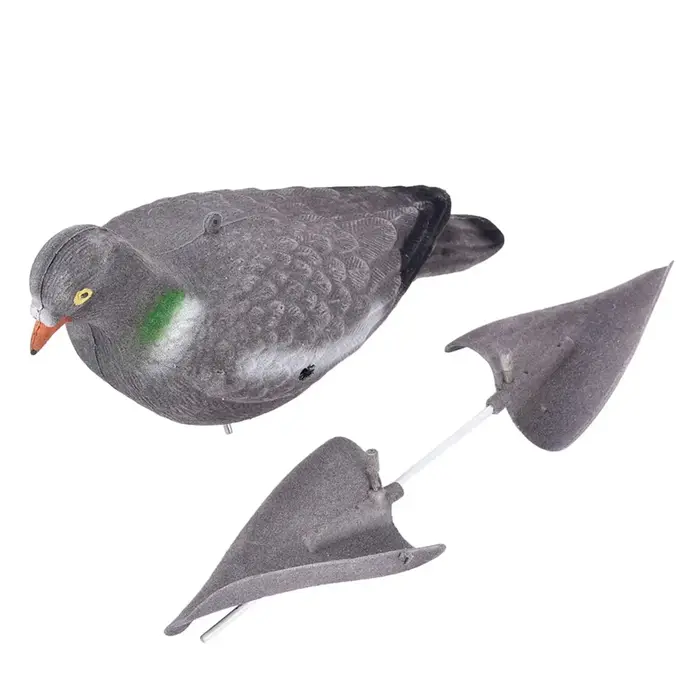 Leurre pigeon à mouvement simulation appât vent ailes mobiles décoration jardin chasse accessoire