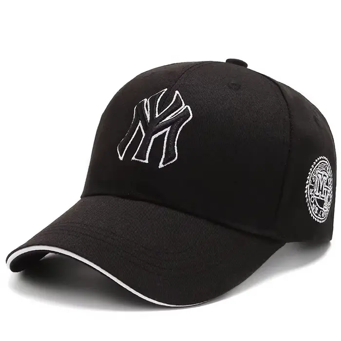 Casquettes Quatre Saisons pour Hommes – Casquette de Baseball Décontractée Noire Tendance Rétro avec