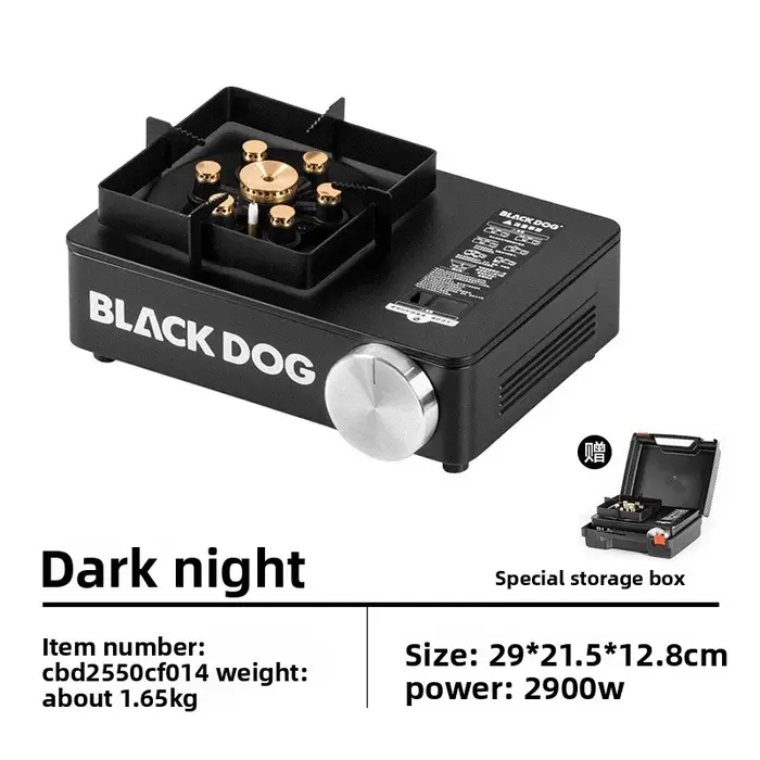 BLACKDOG extérieur Portable pique-nique gril Camping poêle extérieur marmite cuisinière à gaz haute 