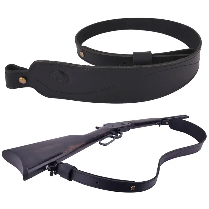 Sangle de fusil en cuir vintage réglable, odorde chasse, sangles initiées