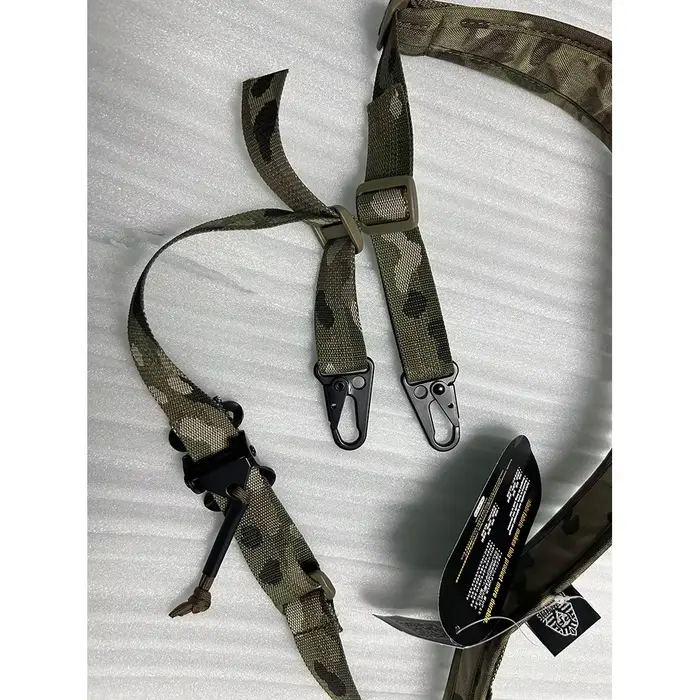 Camo Tactical Sling 2 Point Modular Sling Strap Shooting Hunt Combat Quick Adjus