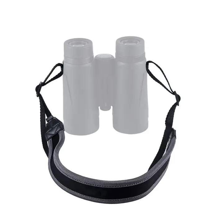Sangle cou porte-jumelles confortable pour chasse - Bande réglable transport optique sécurisé
