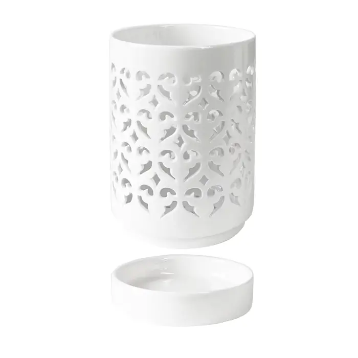 Pots d'orchidées avec trous, pot d'orchidée en céramique de 4 pouces pour le rempotage, pot de jardi