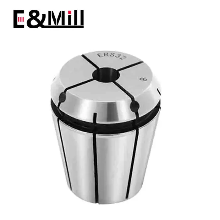 Pince d'arrêt d'eau ER16 ER20 ER25 ER32 ER40 pince précision 0.008 sortie d'eau refroidissement supp