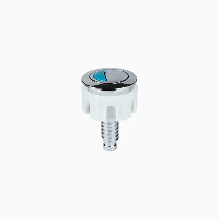 Bouton de chasse d'eau pour toilettes, tête ronde, double chasse, bouton poussoir pour réservoir de 