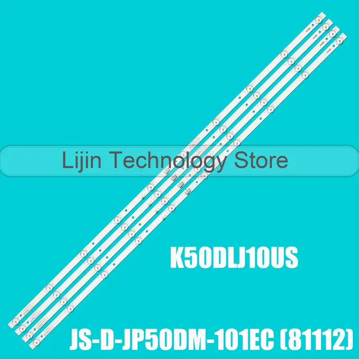 Bande de rétro-éclairage LED pour K50DLJ11US HBTV-50K5S TD K50DLJ10US D50-M30 JS-D-JP50DM-A101EC 805