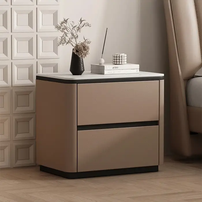 Organisateur bas Table De chevet chambre armoires mobiles tiroirs rangement De luxe Table De chevet 