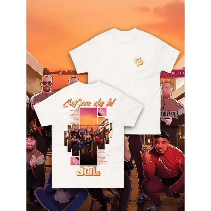 Vêtements d'été 2026 - T-shirts décontractés et unisexes à manches courtes Y2K du rappeur français J