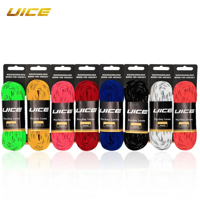 Lacets de patins à glace UICE 84/96/108/120 pouces, lacets de chaussures de hockey, double couche tr