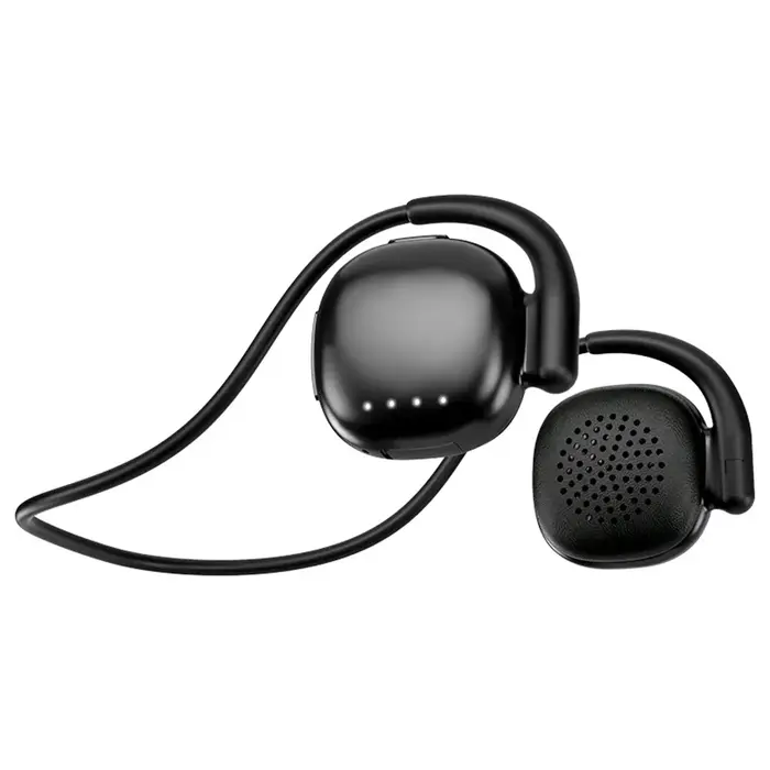 Casque à crochet d'oreille sans fil pour le sport, réduction du bruit HD, conduction d'air, haute fi
