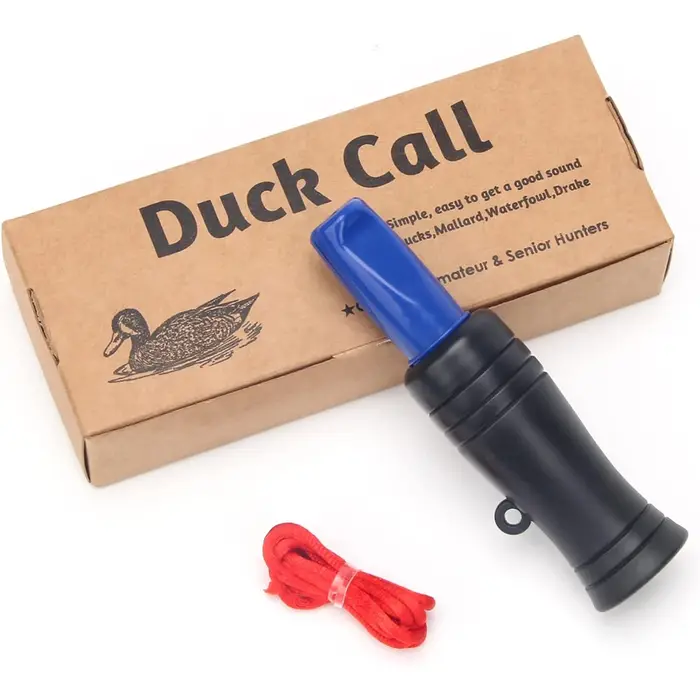Sifflet appel canard réaliste pour chasse adulte - appeau faisan avec son authentique et accessoires