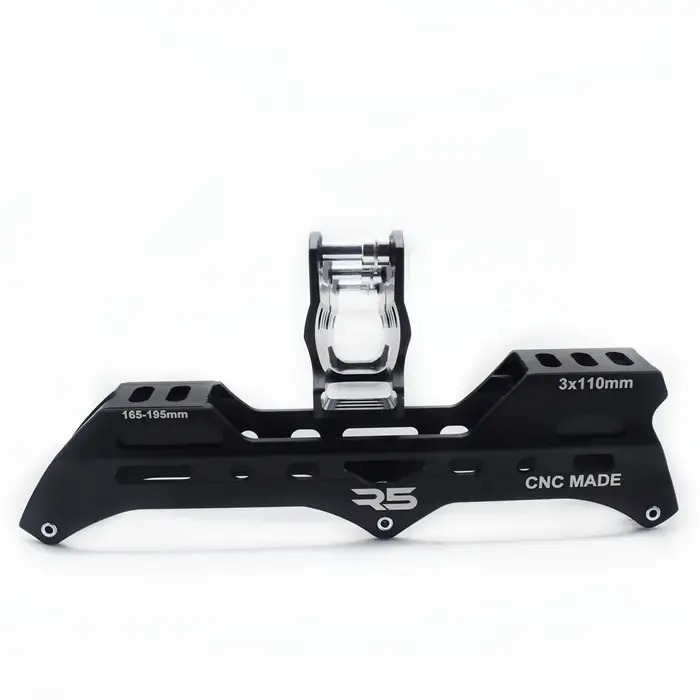 Châssis de patins de vitesse en ligne R5, 3x100, 3x110mm, course de vitesse déséquilibrée, Base de p