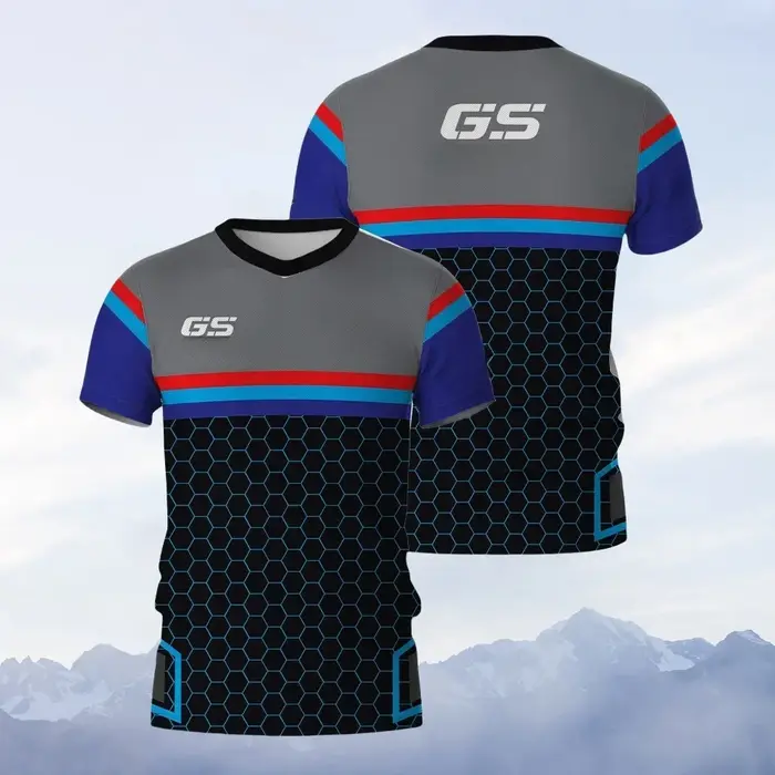 Nouveau Motorrad pour BMW T-Shirt ADVENTURE Racing Team Motorsport moto chemise sport voyage hommes séchage rapide respirant maillots