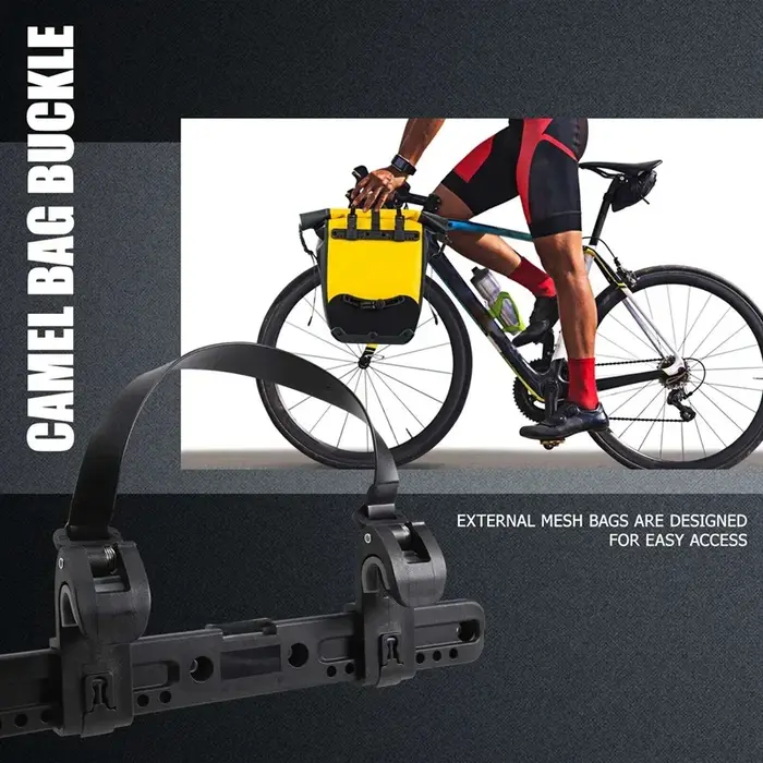 Kit de mise à niveau de boucle de sac de vélo Camel, accessoires de vélo, boucle de bagage, équipement d'équitation