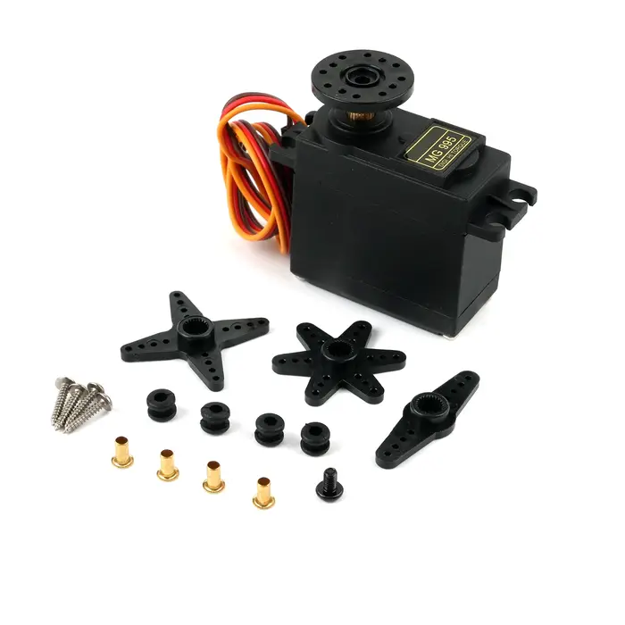 Servos RC numériques Standard MG995, 15KG, 180/270/360 degrés, tout engrenage métallique pour Arduin
