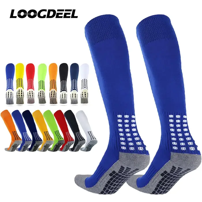 Loogdeel 1 paire 26-34 chaussettes de Football hautes enfants bas à Tube Long serviettes fond épaiss
