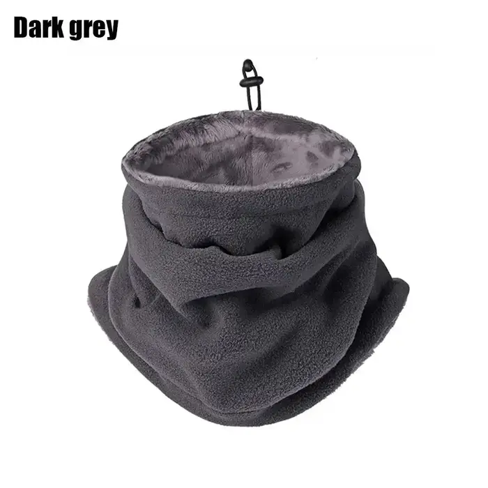 Masque chaud de moto d'hiver pour hommes et femmes, col polaire, écharpe coupe-vent plus chaude pour