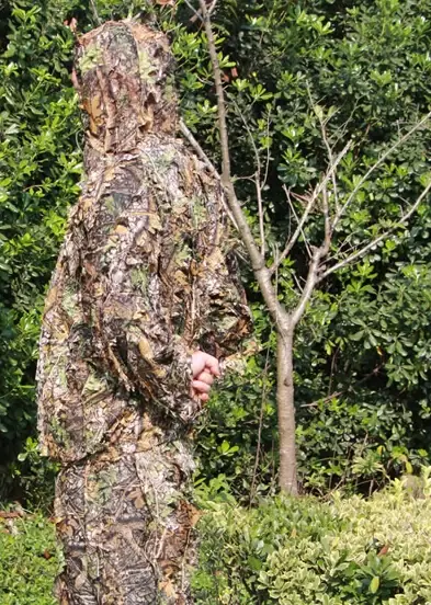 Vêtements de chasse feuille d'érable bionique Ghillie, costumes Yowie sniper, vêtements de Camouflag