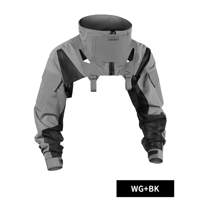 Uniforme combat tactique DMgear manches longues - Vêtement camouflage respirant confortable chasse outdoor