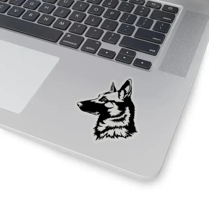 Autocollants profil malinoïens en PVC pour voitures, motos, vélos et pare-chocs - Design unique et personnalisable - Protection durable contre l'eau et le soleil - Facile à installer et à retirer