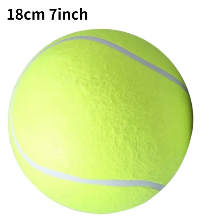 Balle de Tennis géante pour chien, 7/8/9.5 pouces, jouets pour animaux de compagnie, jouet à mâcher,