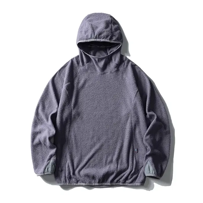 Chemise unisexe légère à capuche en velours nuage à séchage rapide pour les sports de plein air : ca