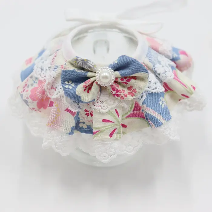 Bandana réglable en coton de Style japonais pour chien, accessoire pour animaux de compagnie, foular