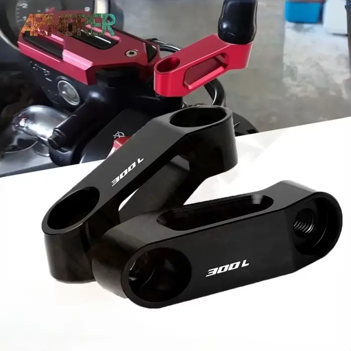 Support d'extension de rétroviseur, accessoires de moto pour CRF300L CRF 300L CRF300 L 2021 2022 202