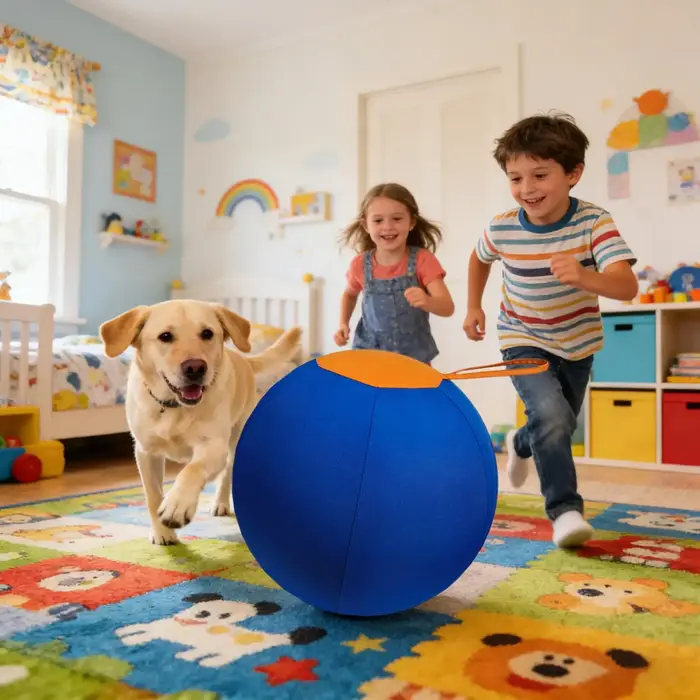 Balle géante pour chien