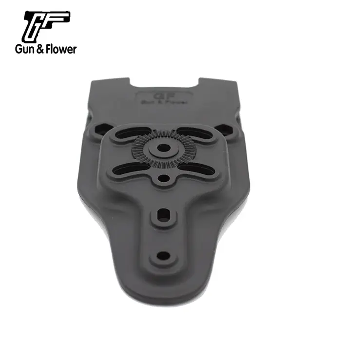 Pistolet et fleur, fixation de palette de service tactique