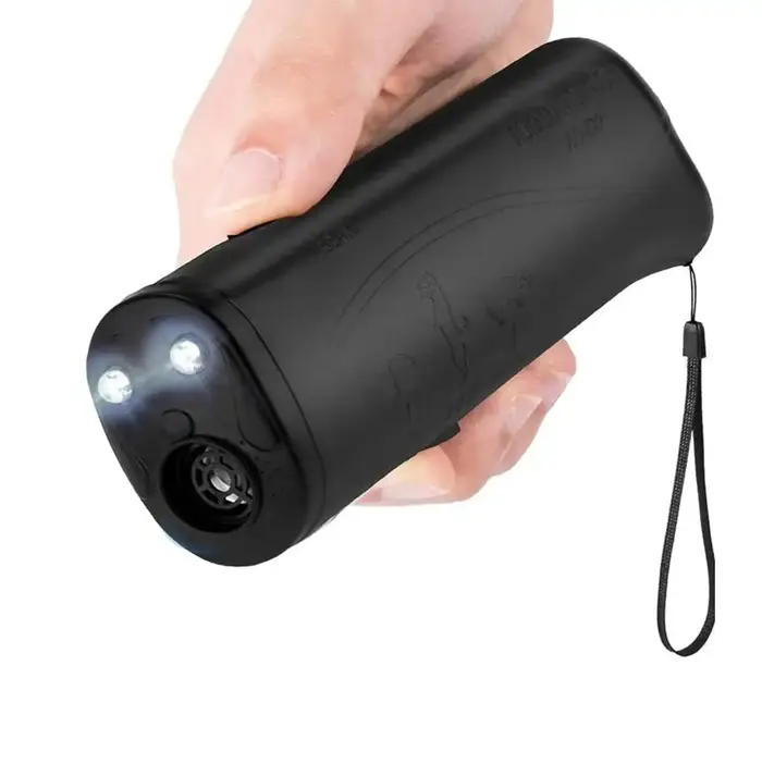 Répulsif anti-aboiement pour chien de compagnie, dispositif d'entraînement à LED ultrasonique sans b
