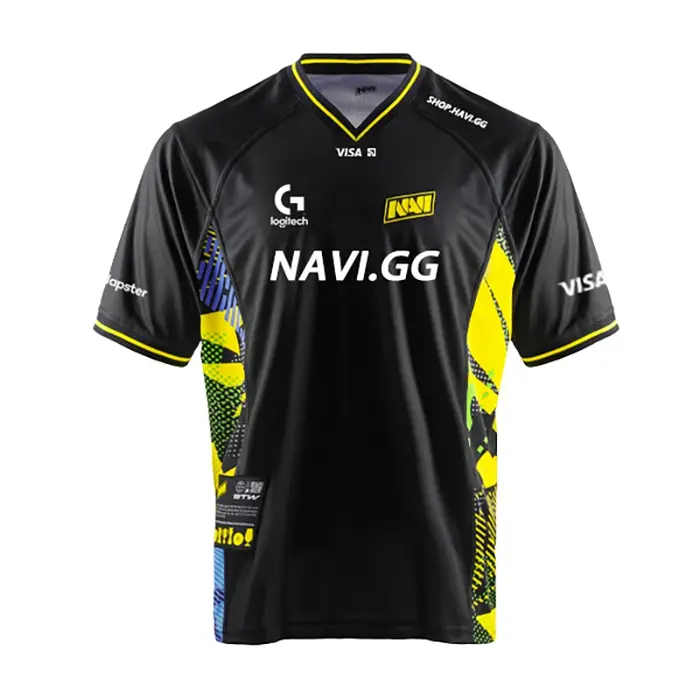 Maillot de jeu NAVI 2026 Pro Kit CS2 DOTA2, style joueur, pour fans hommes et femmes, T-shirt grande
