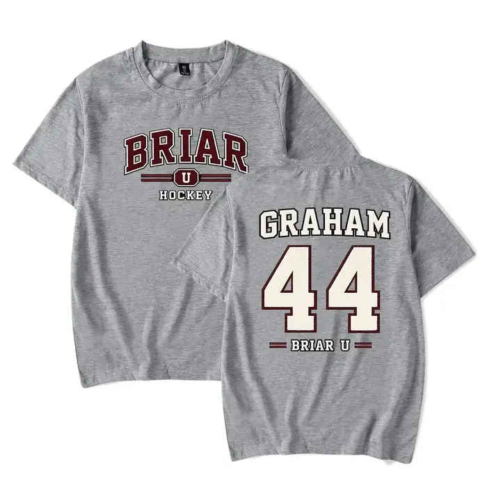 T-Shirt Off Campus Graham Université Briar Coton Court Manches Mode Hommes Occasions Spéciales