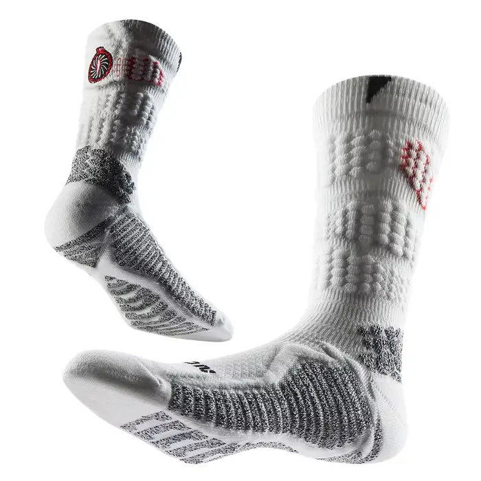 Chaussettes techniques renforcées pour chasse - Semelle antidérapante et compression pour longues marches