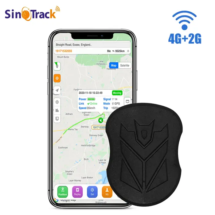 SinoTrack 4G 10000 mAh ST-905/ST-915 traceur GPS étanche localisateur de véhicule aimant batterie lo