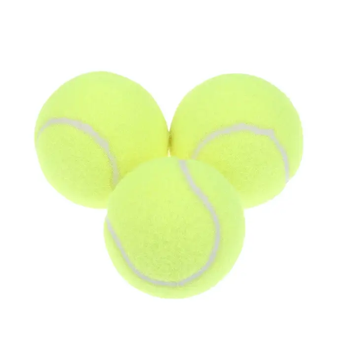 ♥   Balle de Tennis de divertissement d'entraînement d'élasticité élevée pour les exercices d'entraî