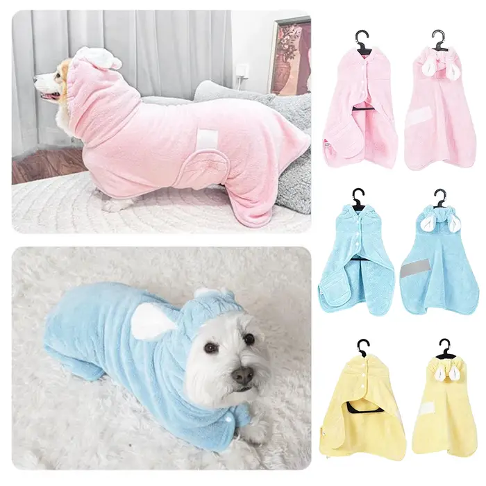 Peignoir mignon pour chiens
