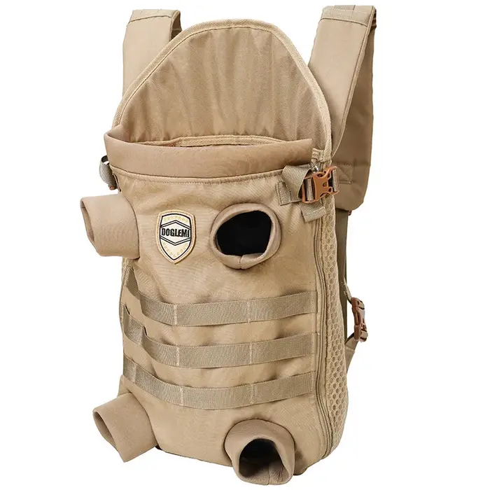 Sac à dos de transport pour chien, sac à bandoulière de luxe pour animaux de compagnie, sac de trans