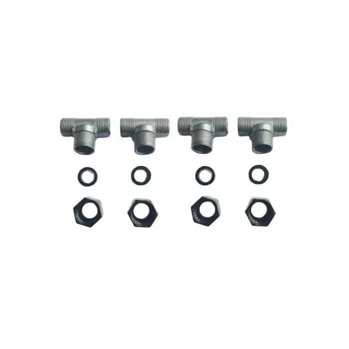 Kits d'injecteur de carburant, raccord en T, rondelle, écrou de Tube pour moteur de tracteur Diesel 