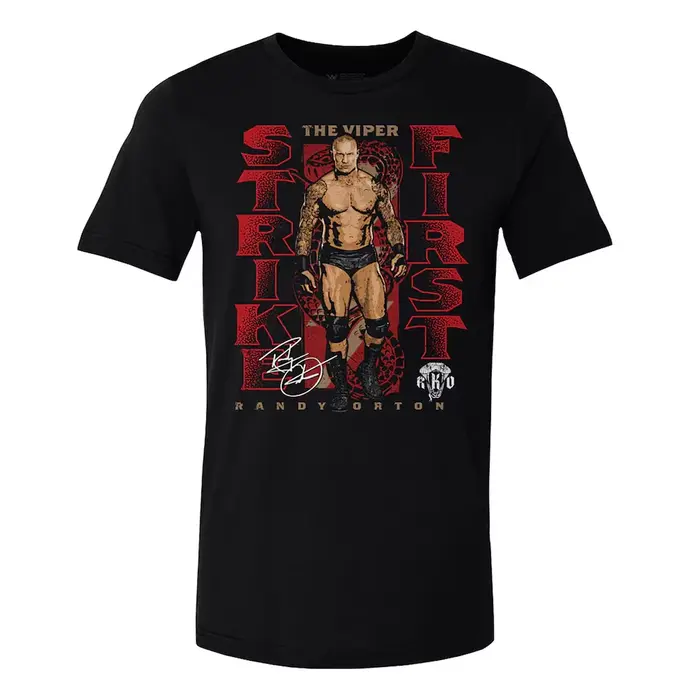 T-shirts Randy Orton 2026 pour hommes et femmes, vêtements d'été en coton respirant et confortable, haut à manches courtes, streetwear