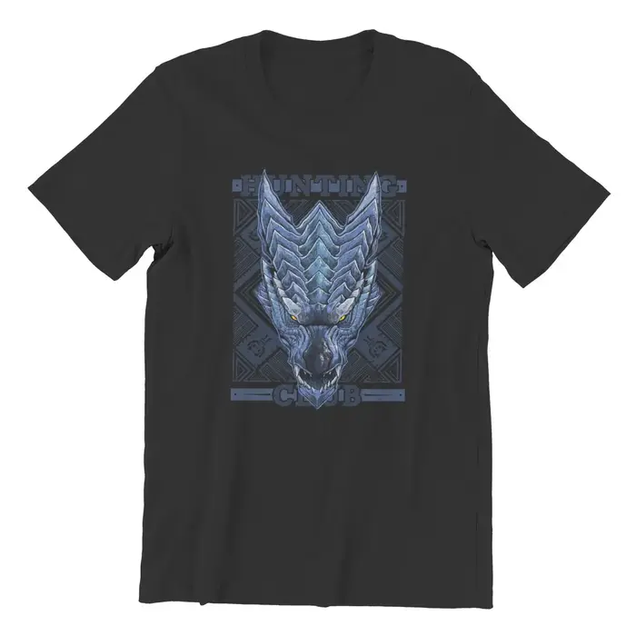 T-shirt Loup-Garou Monster Hunter coton pur style décontracté pour hommes occasions spéciales et quotidienne