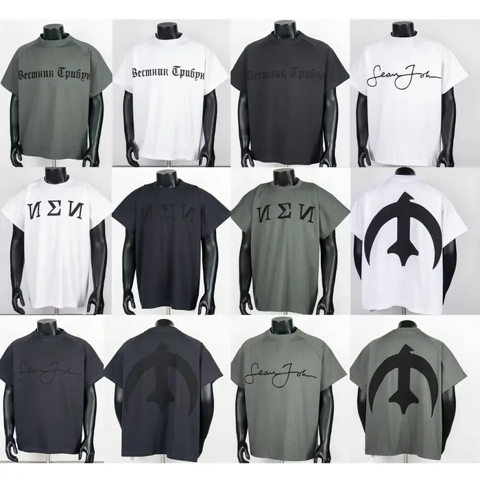 Américain haute rue mode multicolore Style hauts hommes femmes Couples quotidien vêtements de sport Kanye West T-shirts