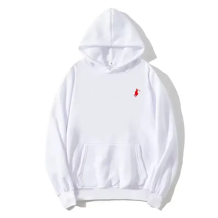 Sweat-shirt à capuche imprimé polo 2025 pour l'automne et l'hiver, adapté aux hommes et aux femmes, 