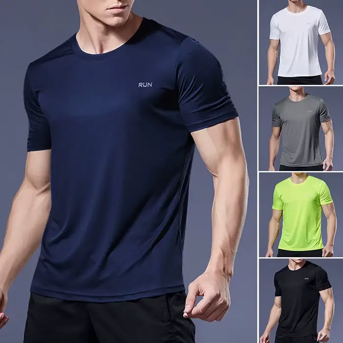 Chemises de course chemises de football maillot pour hommes vêtements de Sport hommes Jogging T-Shir