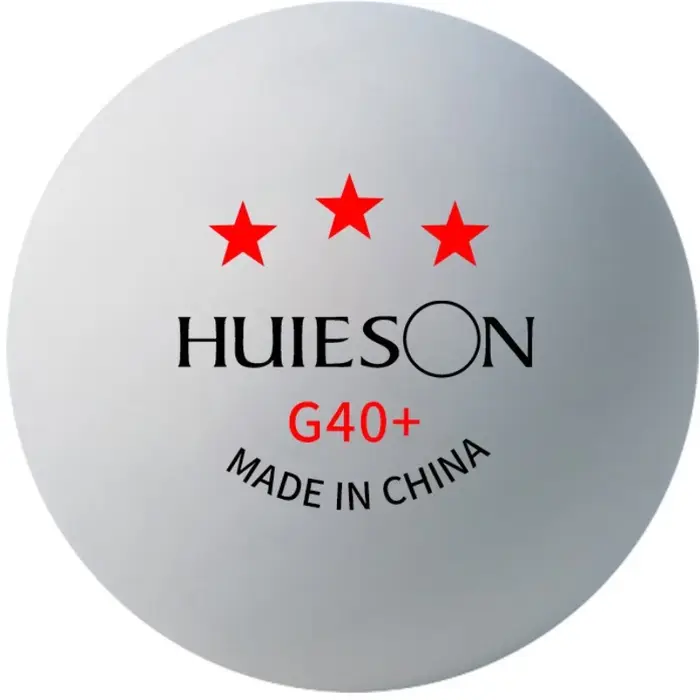 Huieson balles de Ping-Pong professionnelles 3 étoiles ABS + nouveau matériau balles de Tennis de Ta
