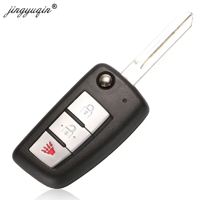 Jingyuqin clé de voiture à distance modifiée nouveau style 433/315Mhz pour Nissan Qashqai Sunny Sylp