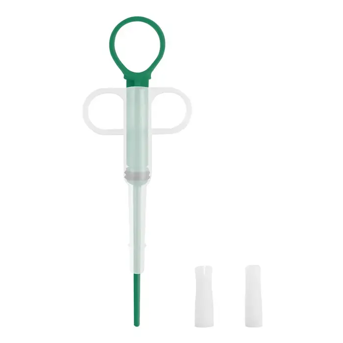 1 seringue pour médicaments pour animaux de compagnie, distributeur de comprimés, pistolet à pilules